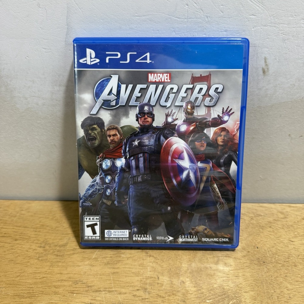 Marvel Avengers (Sony PlayStation 4, PS4) Complete w/ Case & Disc Tested